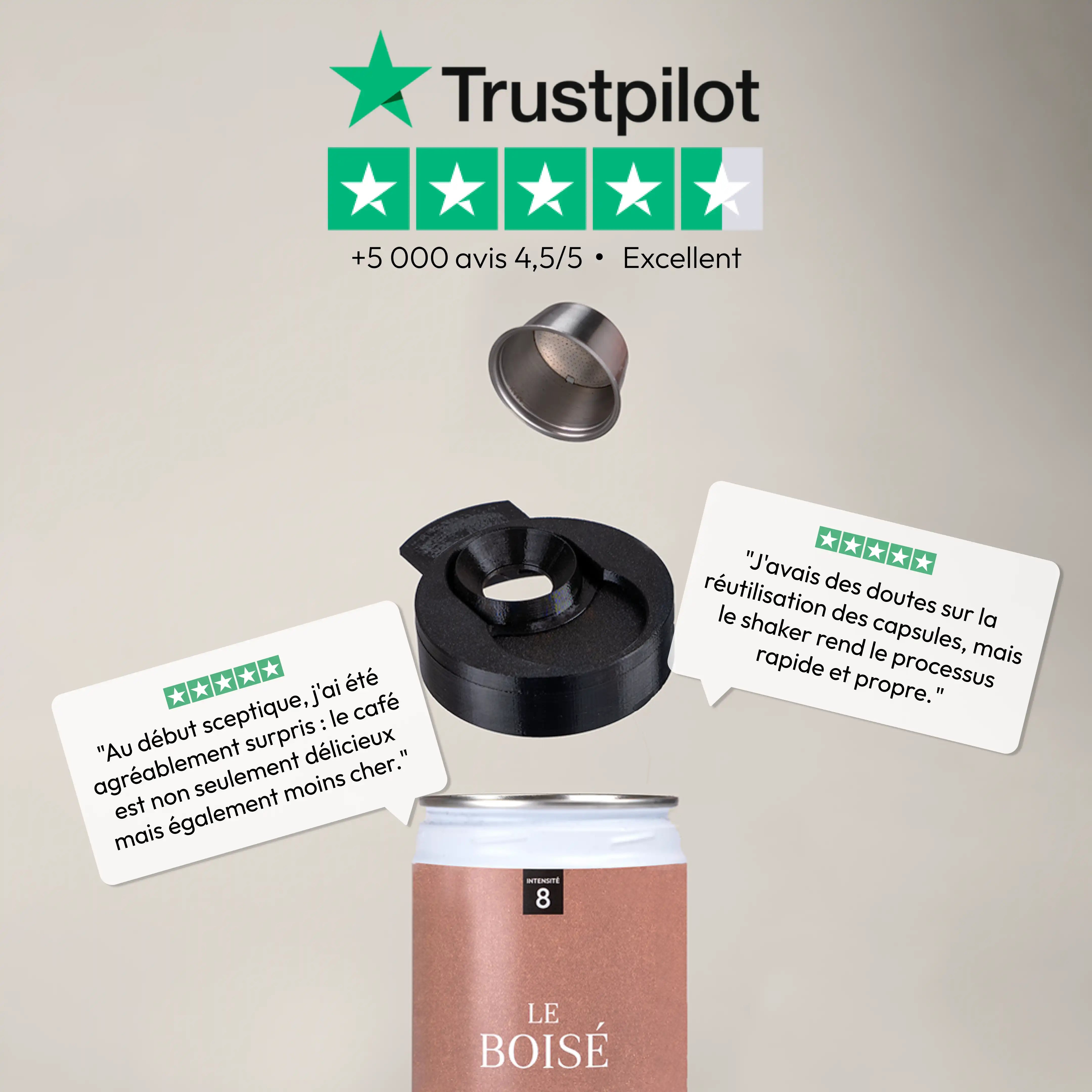 Coffret premium Caps'me compatible Nescafé® Dolce Gusto®