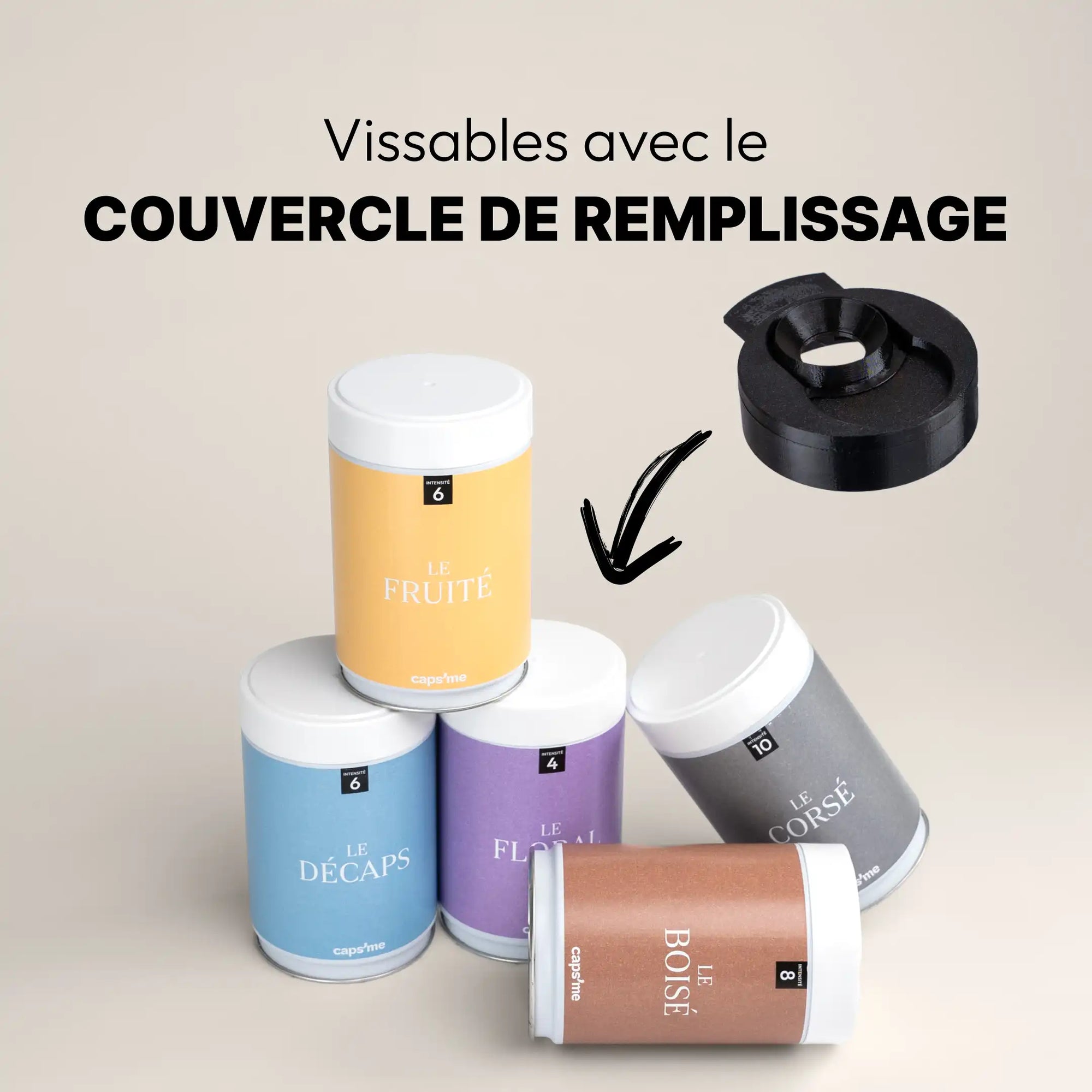 Pack boîtes à café SLIDE