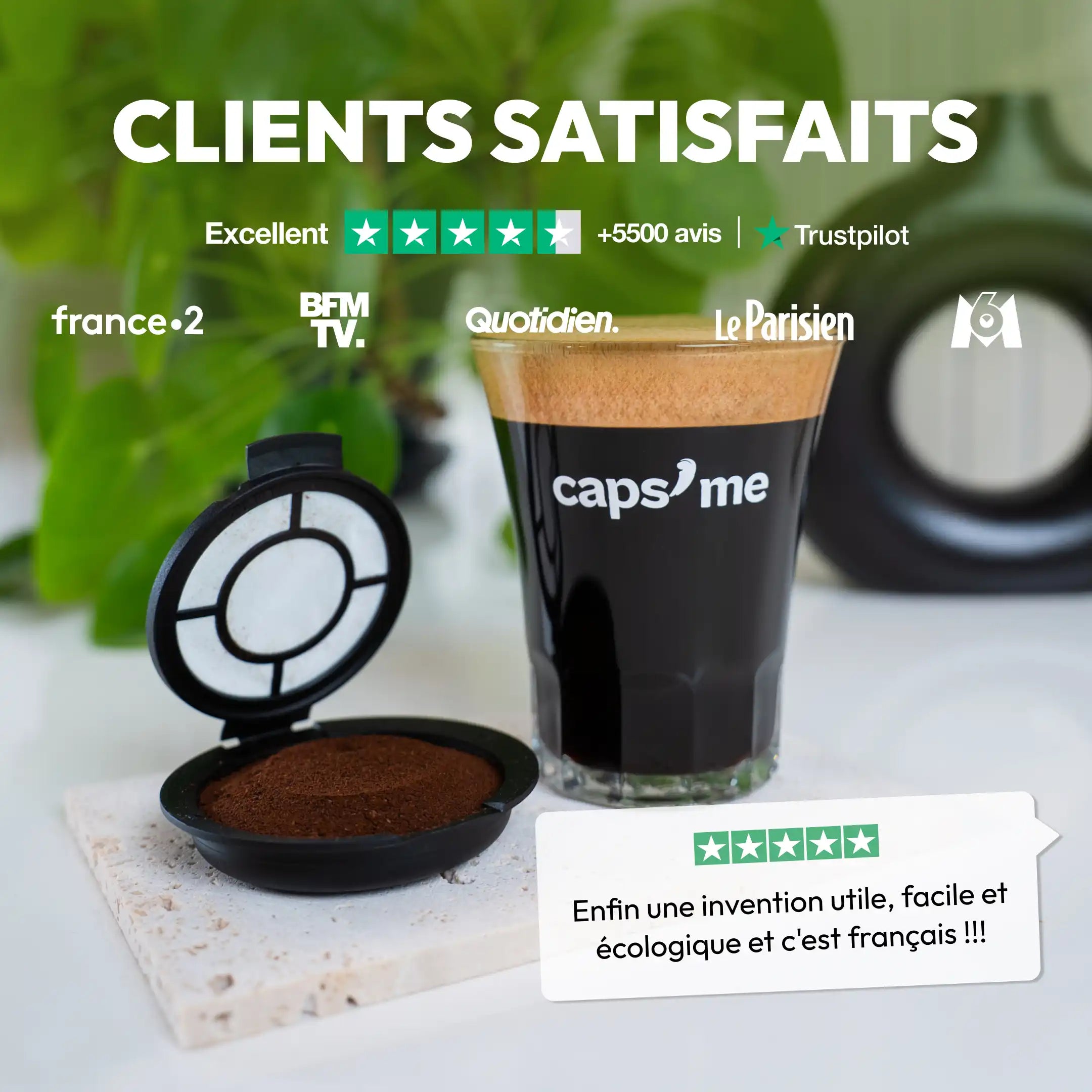 Coffret Caps'me Slide compatible Senseo®