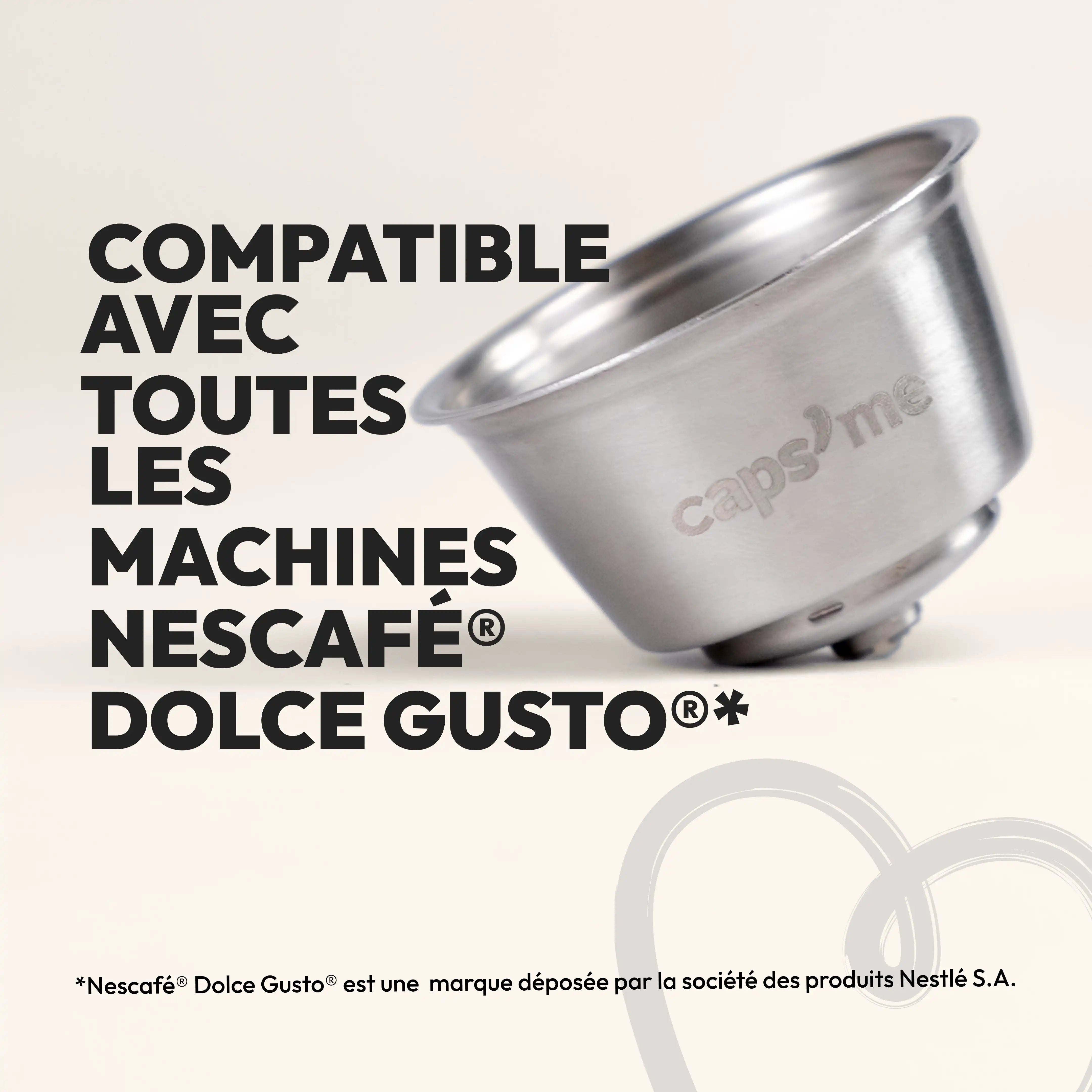 Coffret premium Caps'me compatible Nescafé® Dolce Gusto®