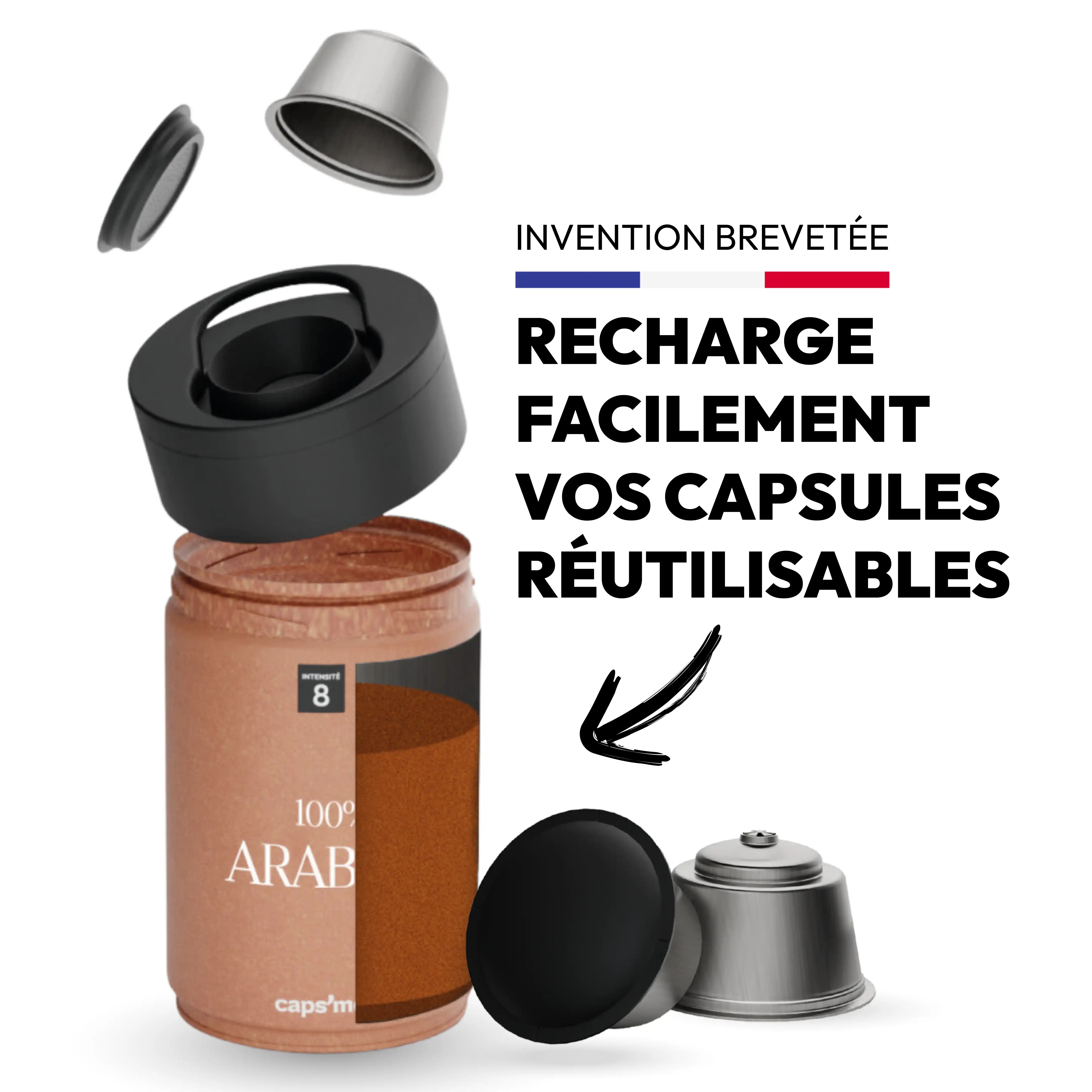 Coffret premium Caps'me compatible Nescafé® Dolce Gusto®
