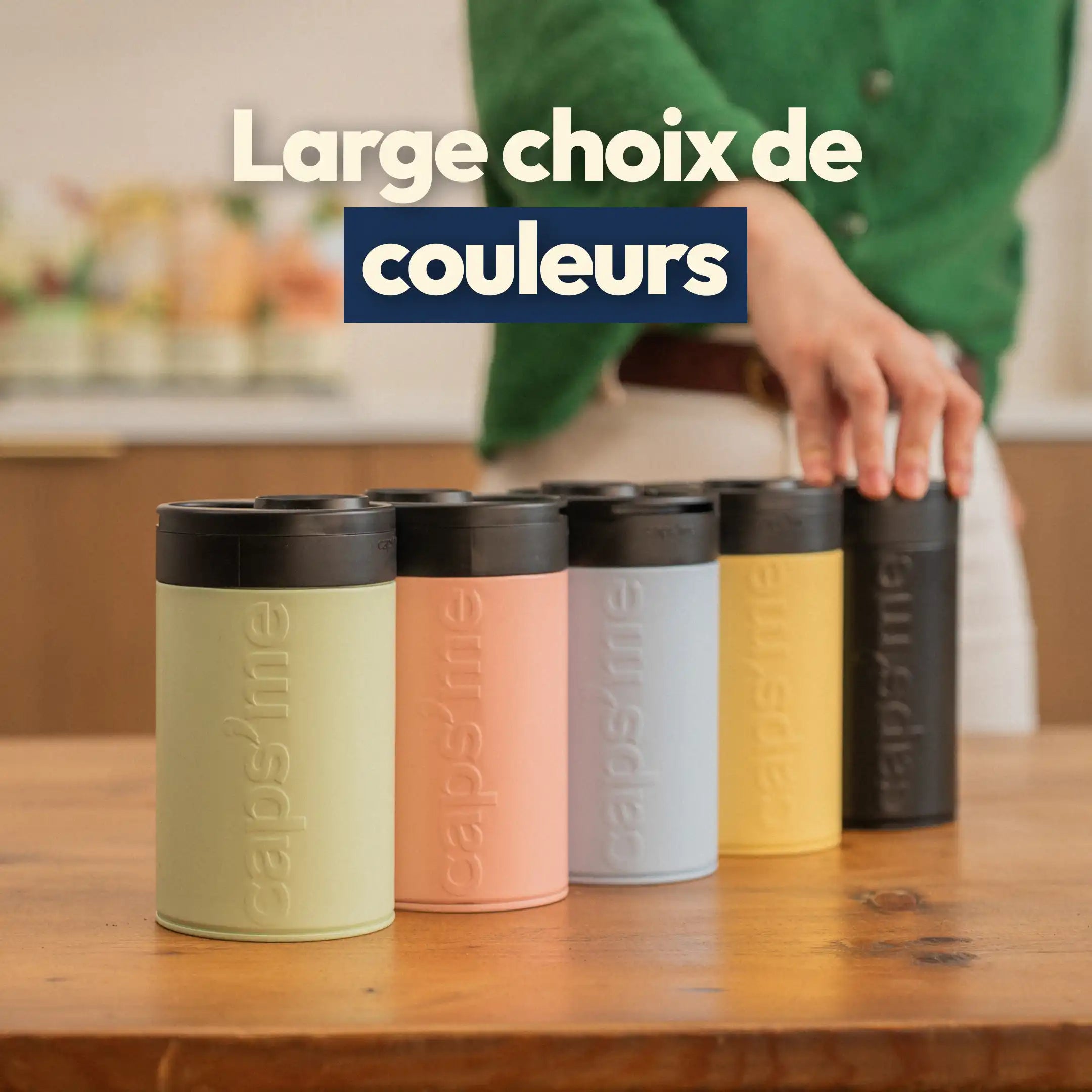Nuevo pack de cápsulas reutilizables compatibles con máquinas Nespresso® Original y L'Or Barista®*
