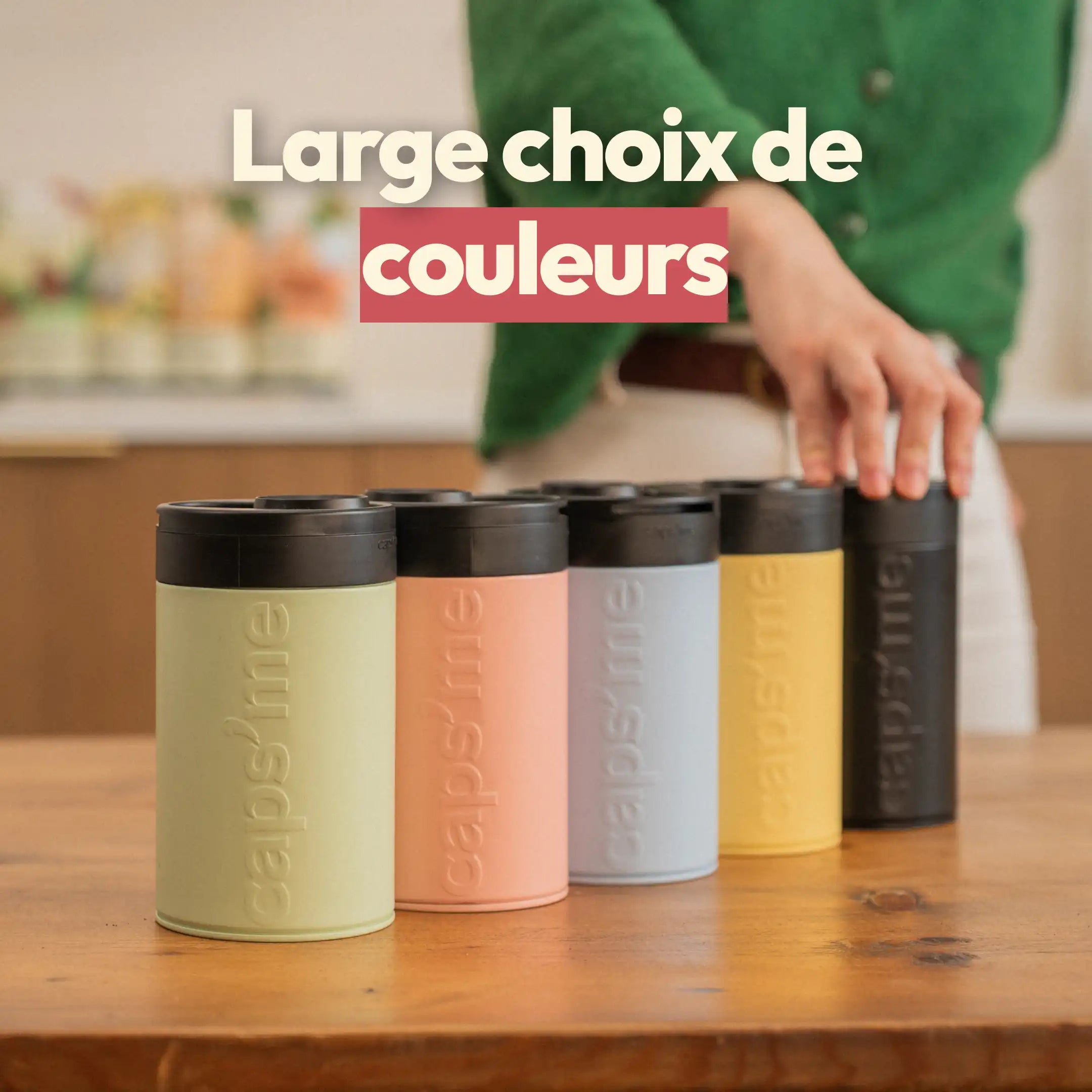 Coffret Caps'me compatible Nescafé® Dolce Gusto®