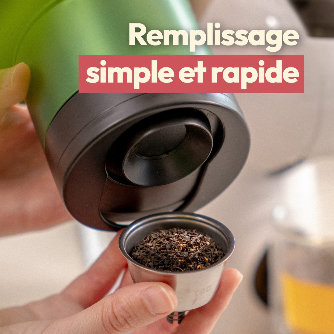 Capsule réutilisable & rechargeable Caps'me compatible Nescafé® Dolce Gusto®