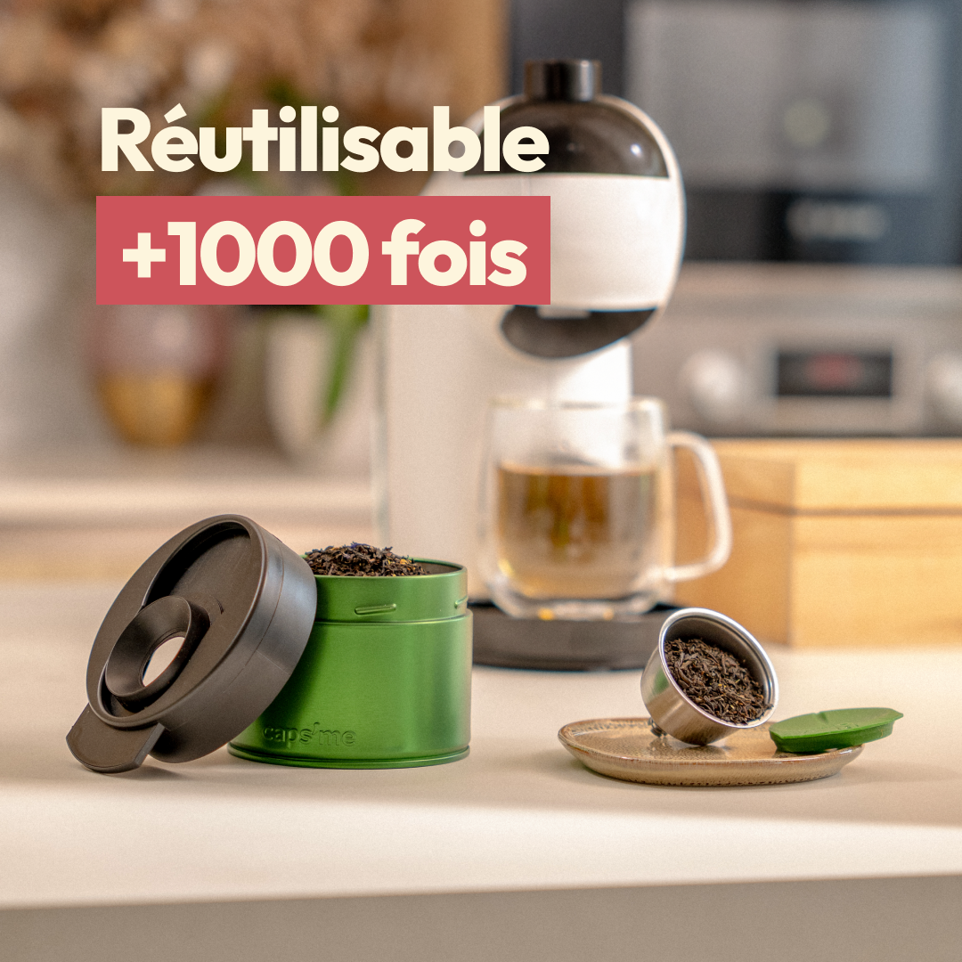 Capsule réutilisable & rechargeable Caps'me compatible Nescafé® Dolce Gusto®