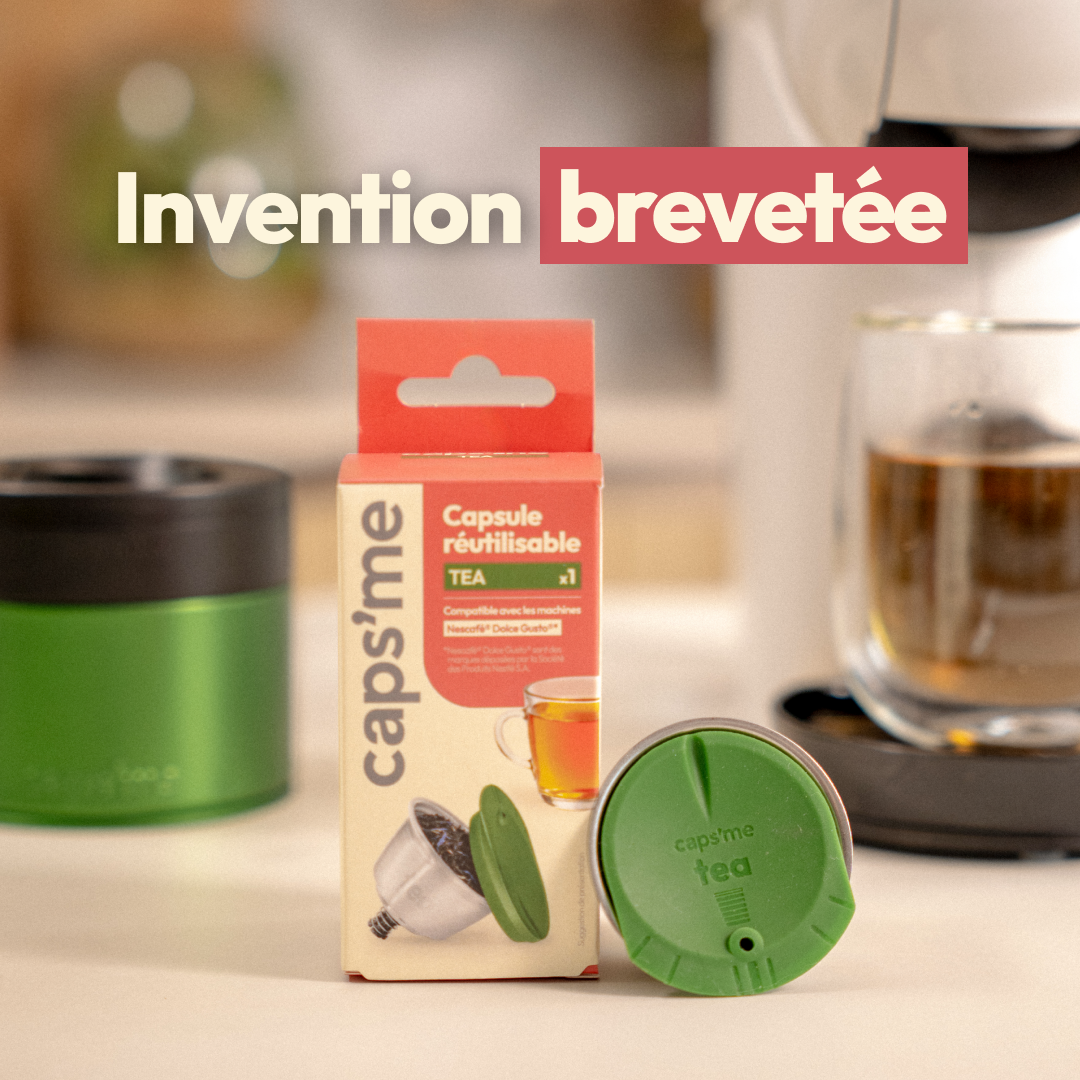 Capsule réutilisable & rechargeable Caps'me compatible Nescafé® Dolce Gusto®