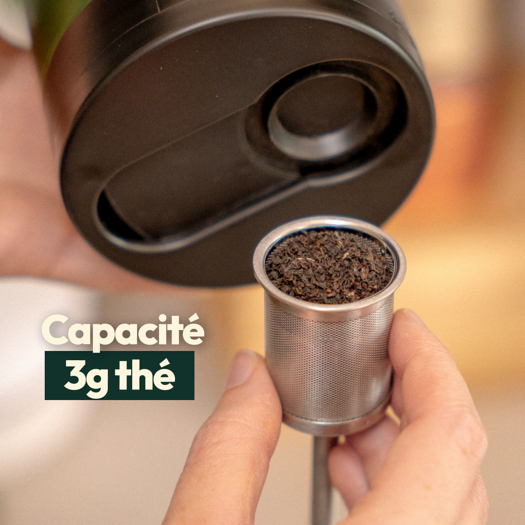 Coffret infuseur à thé réutilisable