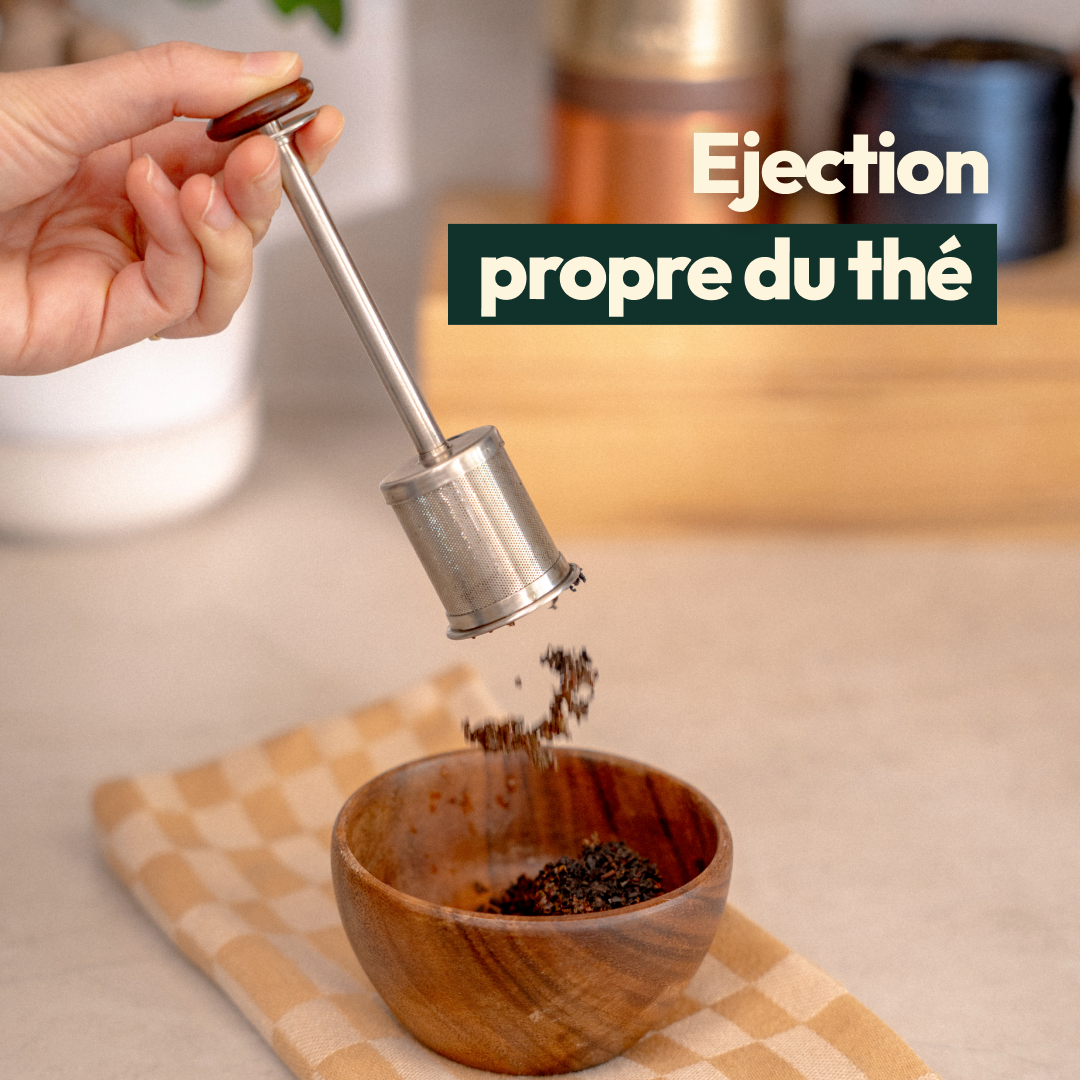 Coffret infuseur à thé réutilisable