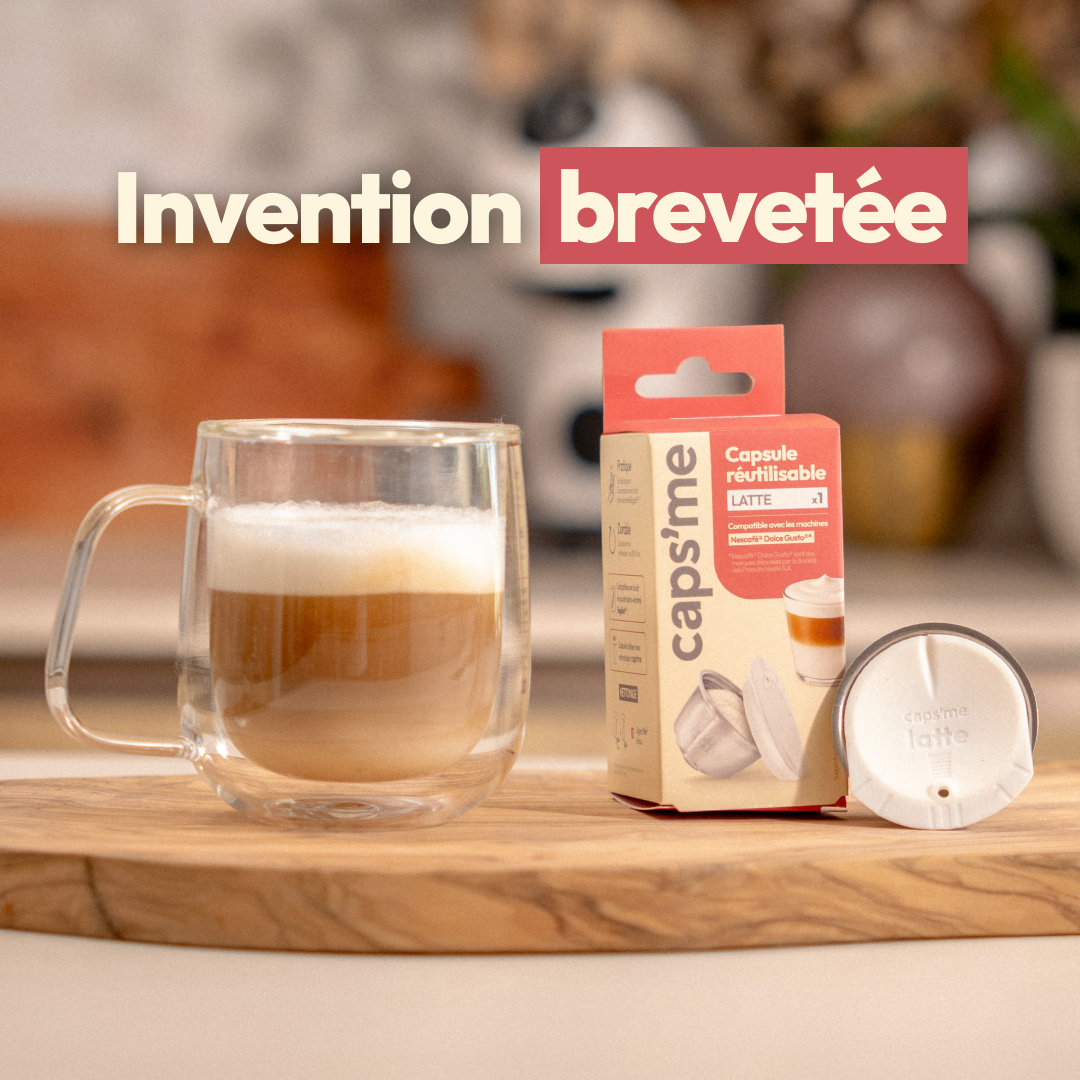 Capsule réutilisable & rechargeable Caps'me compatible Nescafé® Dolce Gusto®