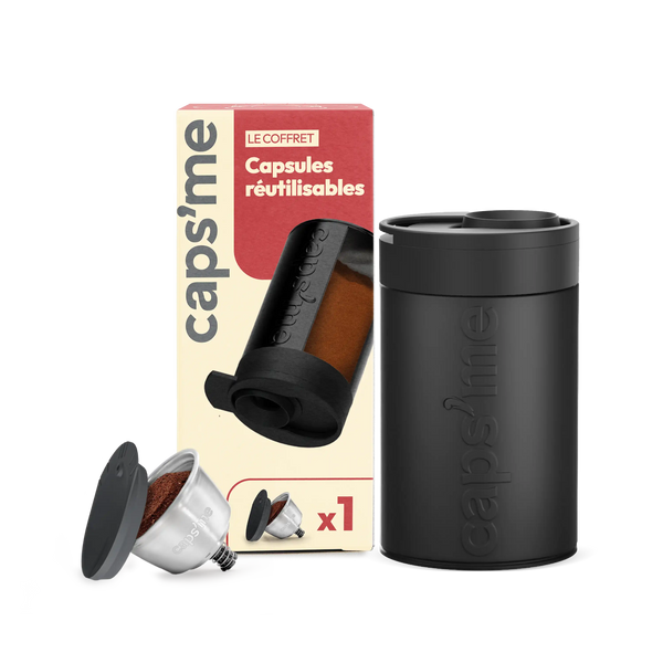 Nouveau coffret capsule réutilisable compatible Nescafé® Dolce Gusto®*