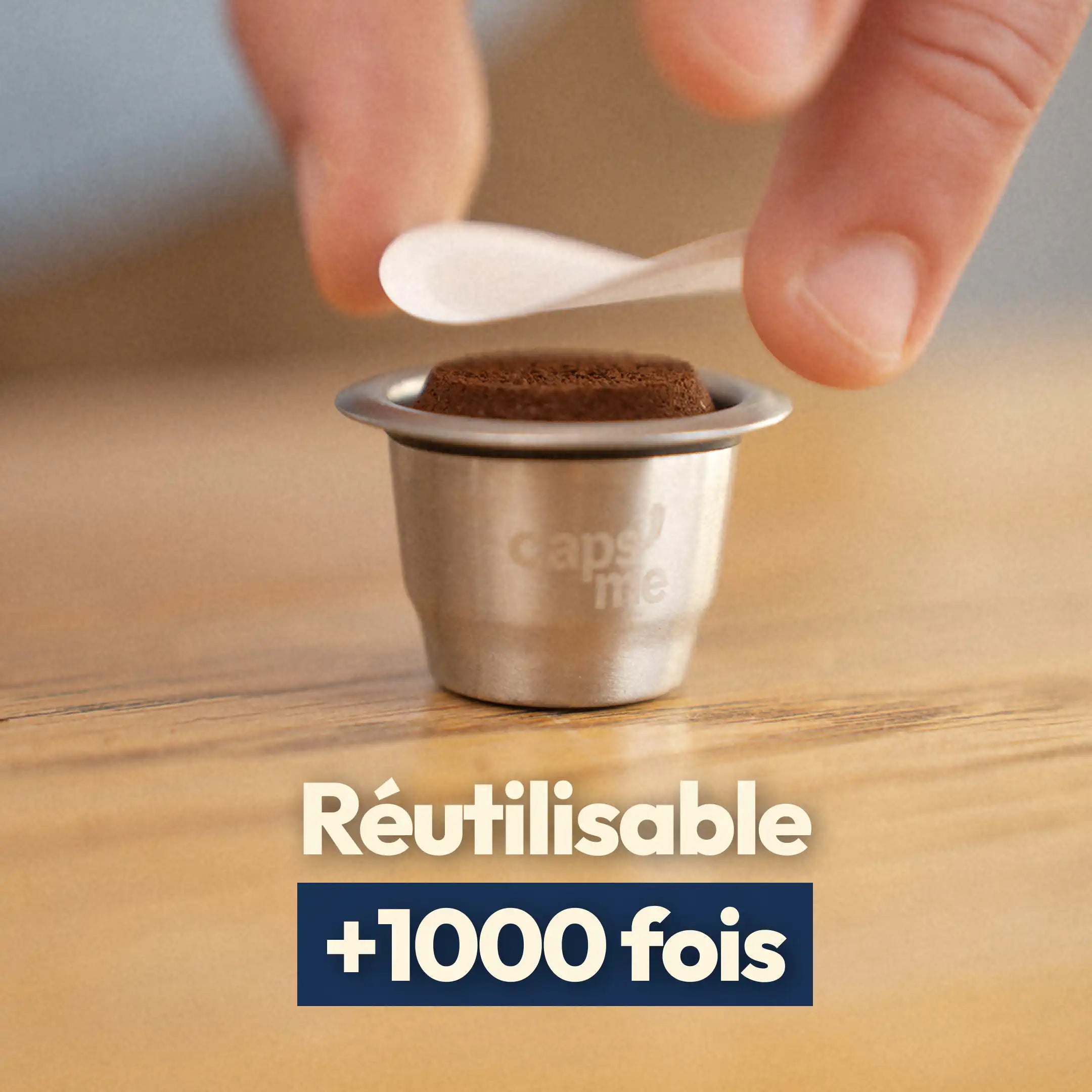 Nuevo pack de cápsulas reutilizables compatibles con máquinas Nespresso® Original y L'Or Barista®*