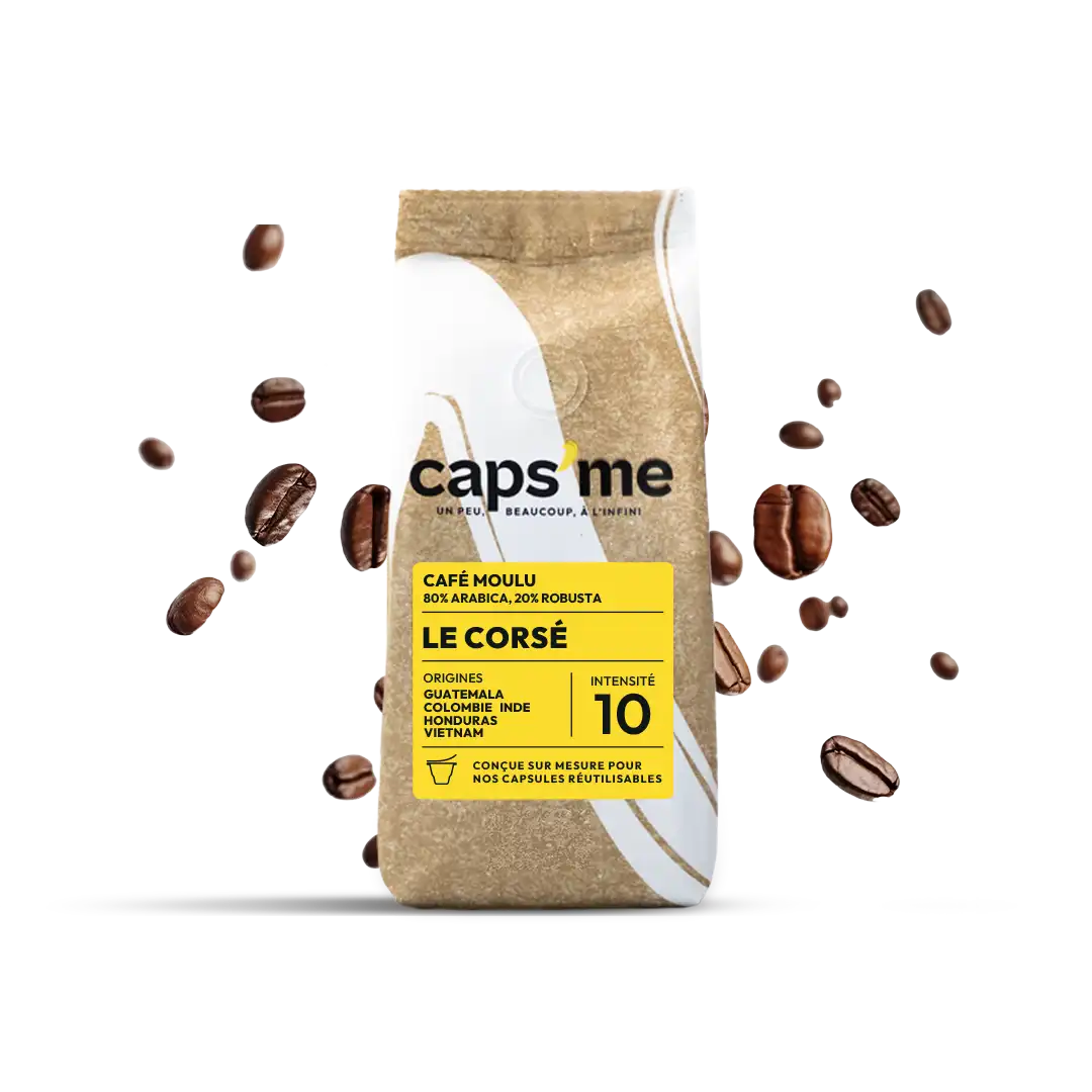 cafe capsme pour capsules reutilisables Corsé.webp