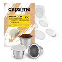 OFFRE 3 CAPSULES & 300 OPERCULES 