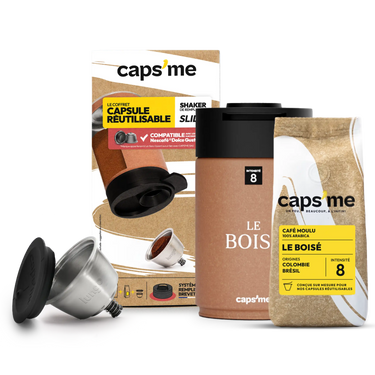 Coffret CAPSME SLIDE compatible avec les machines Nescafé® Dolce Gusto® 