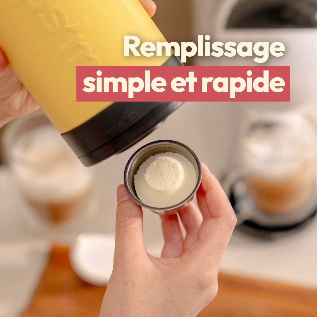 Capsule réutilisable & rechargeable Caps'me compatible Nescafé® Dolce Gusto®