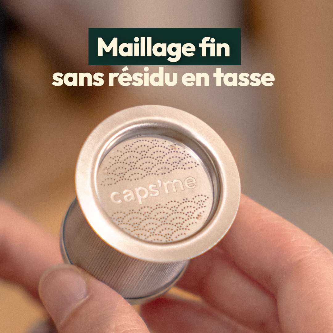 Coffret infuseur à thé réutilisable