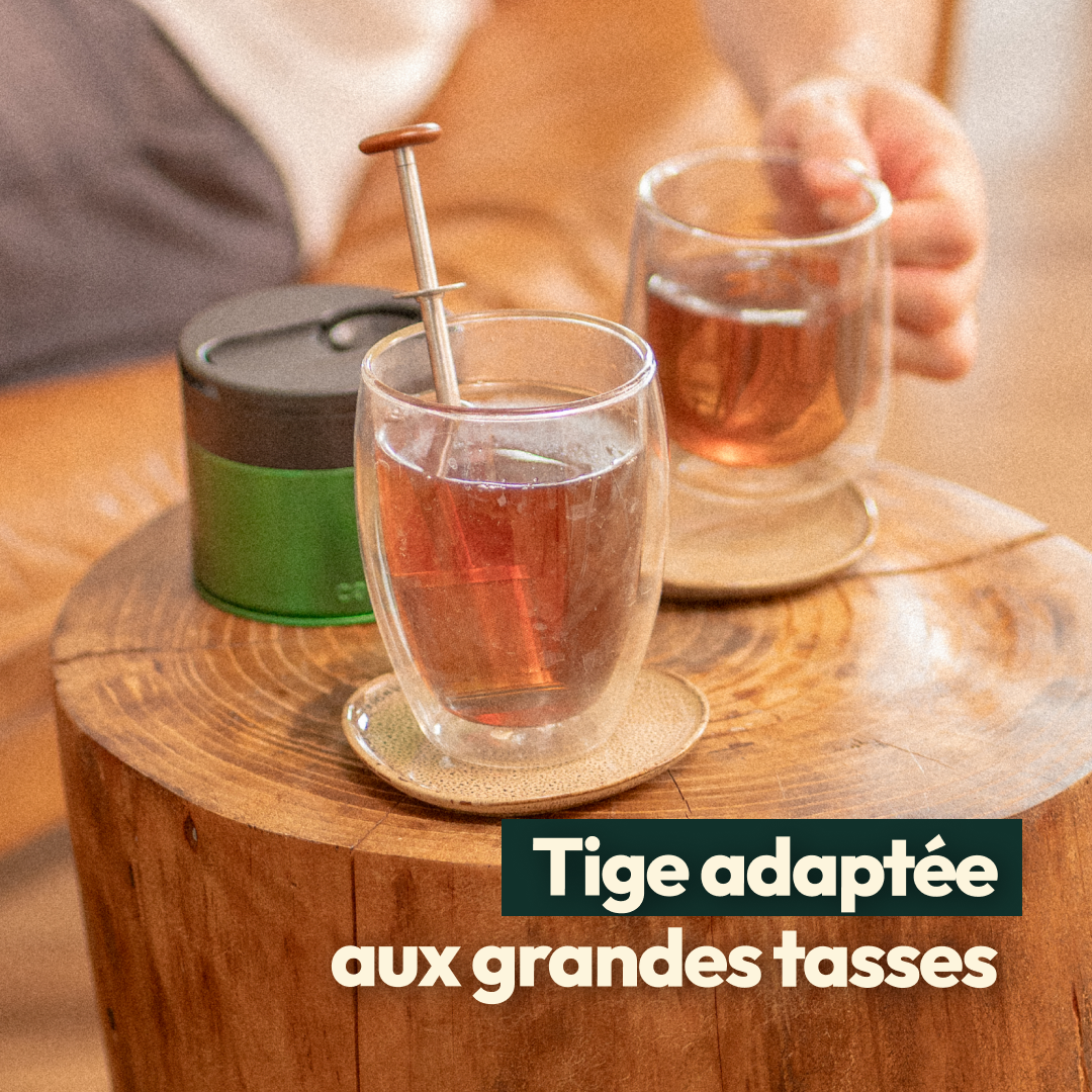 Coffret infuseur à thé réutilisable