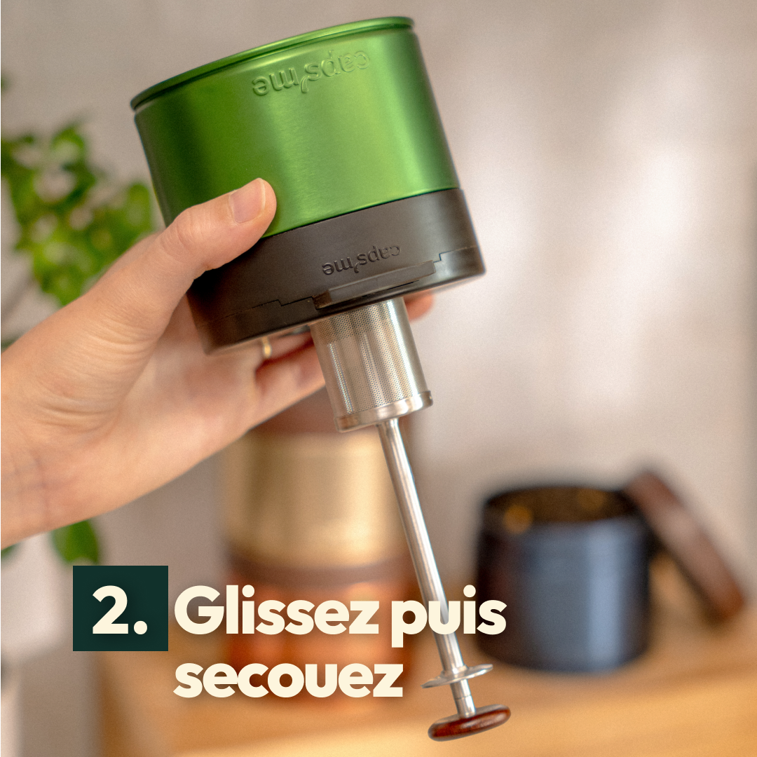 Coffret infuseur à thé réutilisable