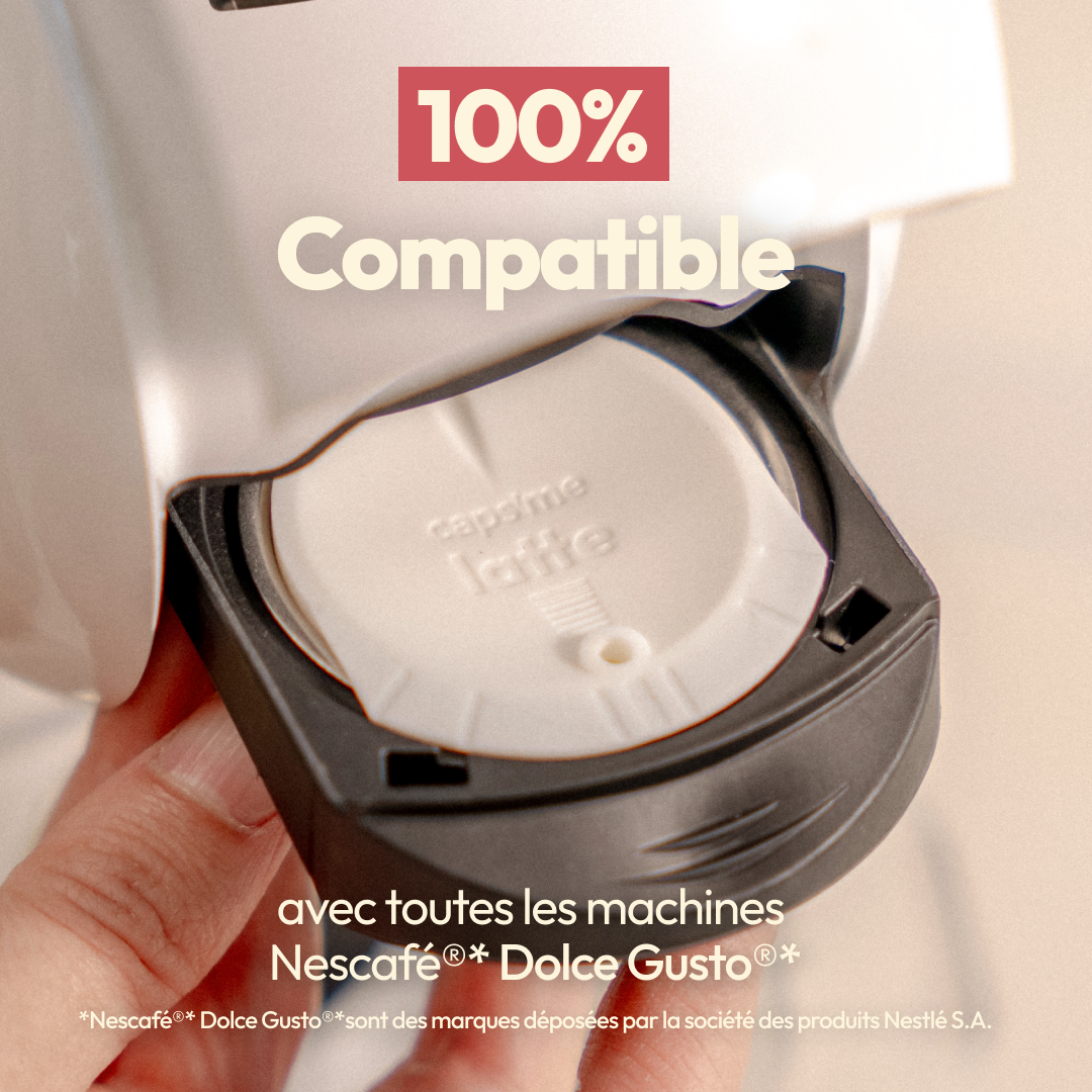 Capsule réutilisable & rechargeable Caps'me compatible Nescafé® Dolce Gusto®