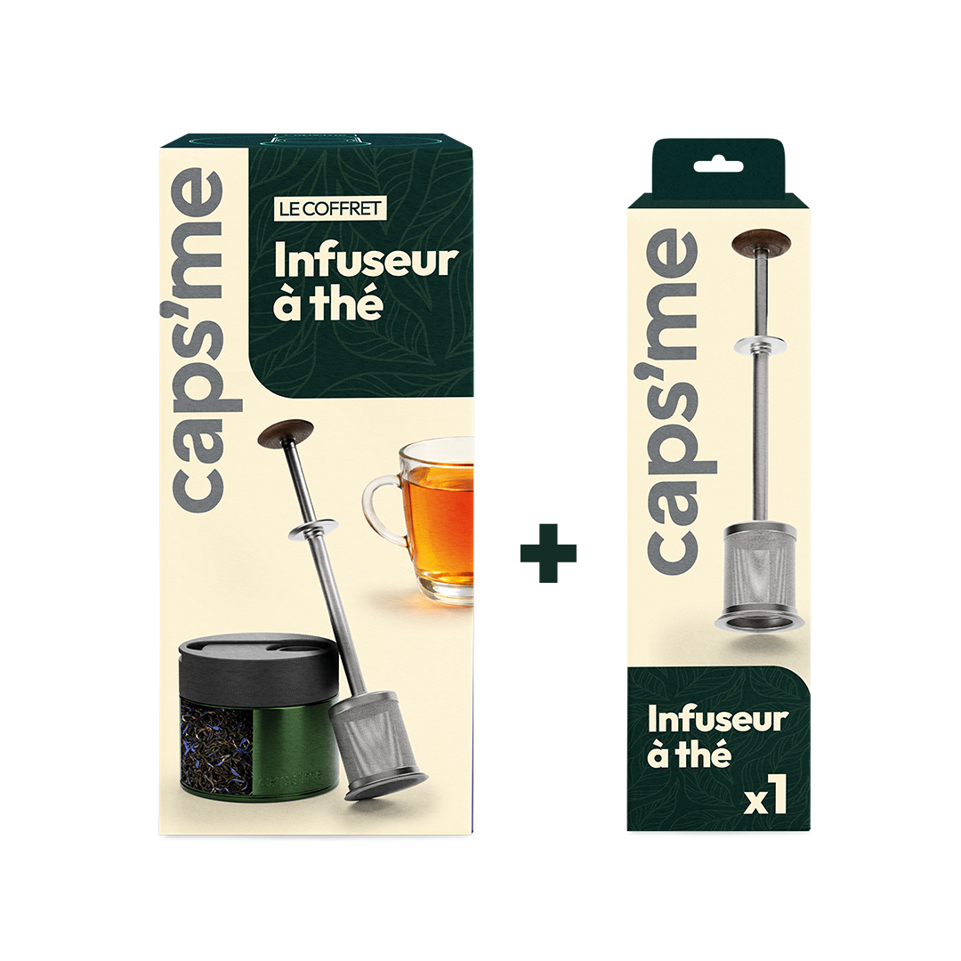 Coffret infuseur à thé réutilisable