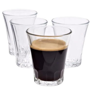 4 verres de café