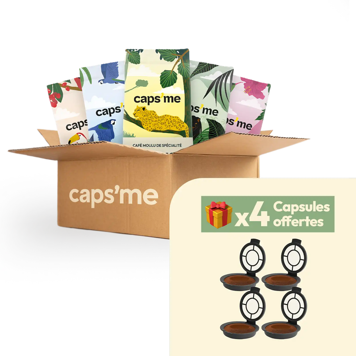 Offre café avec cadeau offert compatible Senseo®*