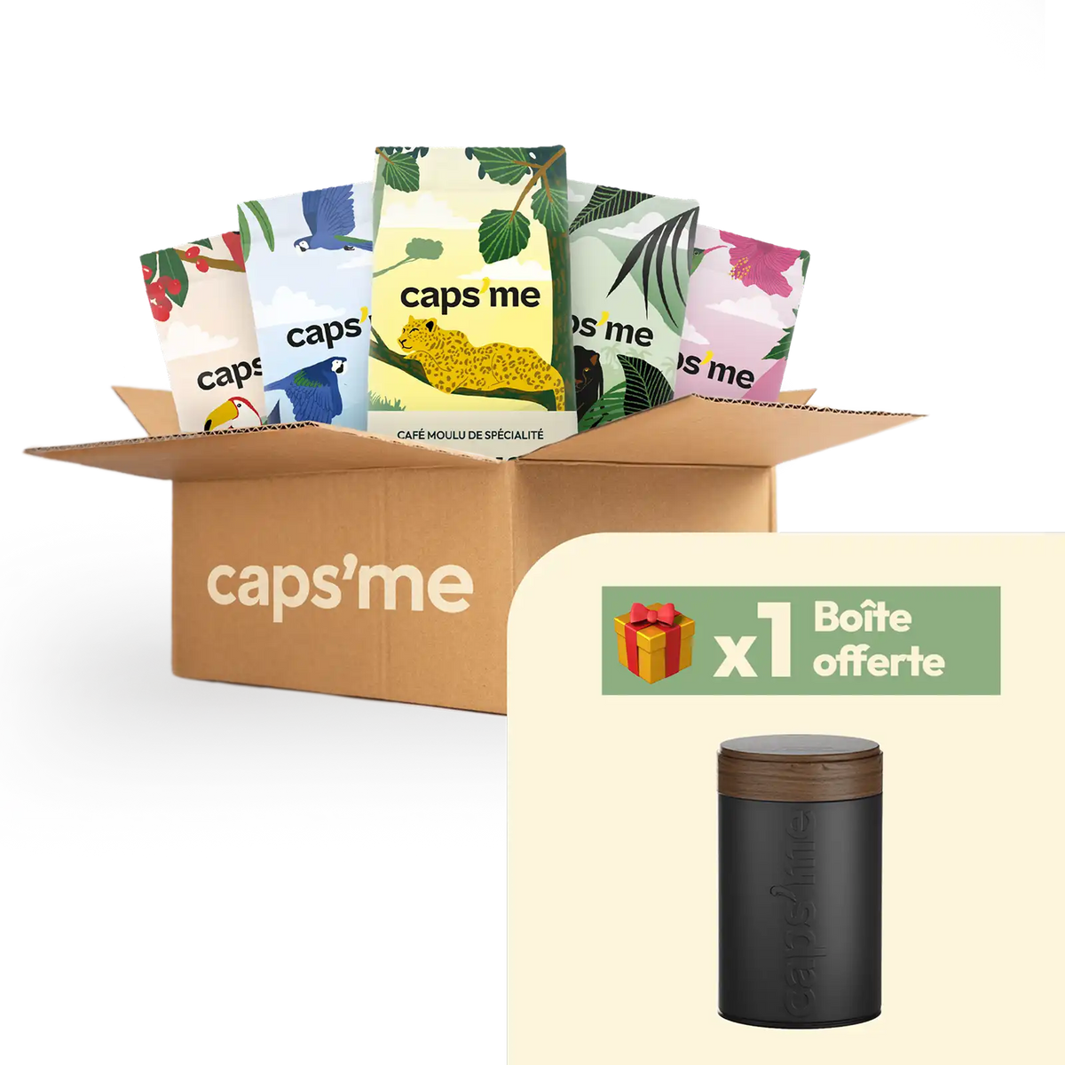 Offre café avec cadeau offert compatible Nescafé® Dolce Gusto®*