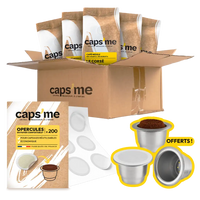 OFFRE OPERCULES & CAFÉ AVEC CAPSULES OFFERTES